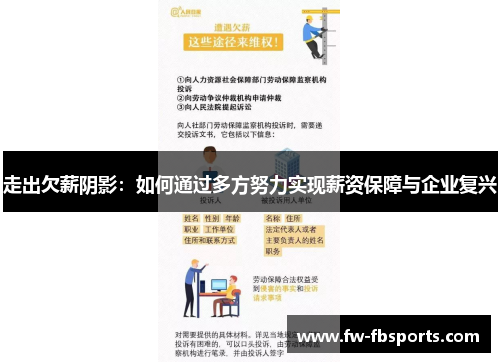 走出欠薪阴影:如何通过多方努力实现薪资保障与企业复兴 走出欠薪阴影:如何通过多方努力实现薪资保障与企业复兴